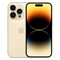 apple iphone 14 pro اپل آیفون 14 پرو پشت و جلو طلایی