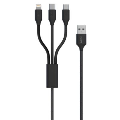 کابل فست شارژ 3 در 1 گرین