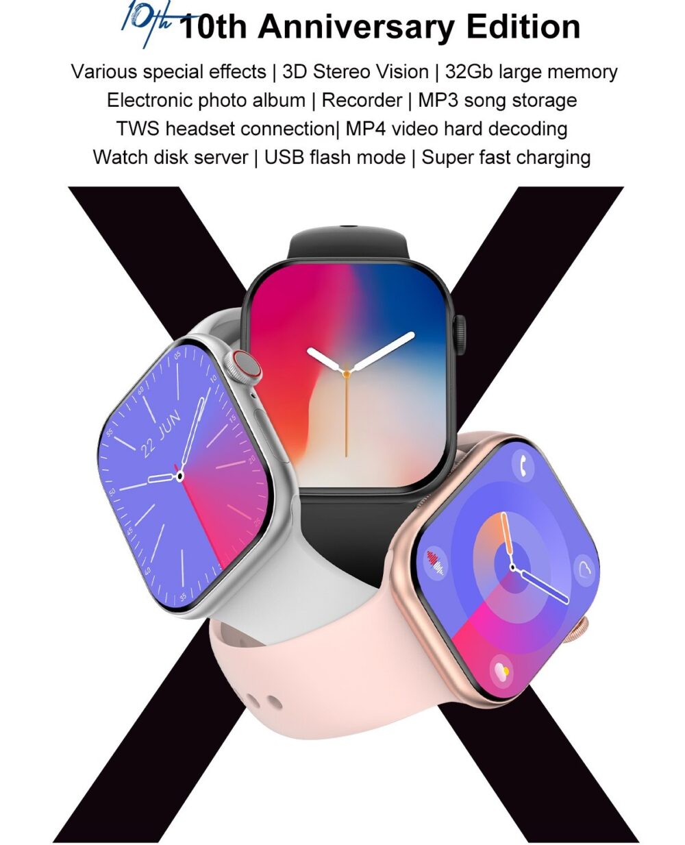 ساعت هوشمند DT Watch X - Image 2